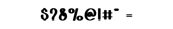 Alphabet Style Font OTHER CHARS