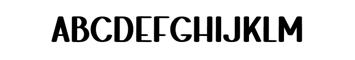 Alphabet Style Font UPPERCASE