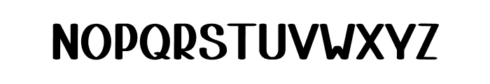 Alphabet Style Font UPPERCASE