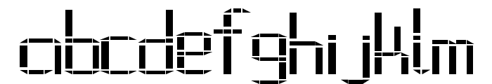 Alphabet_02 Font LOWERCASE