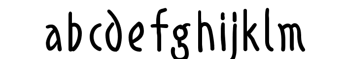 AlphabetismHand Font LOWERCASE