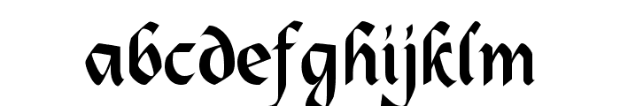 Alpine Regular Font LOWERCASE