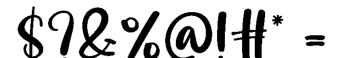 Already Font OTHER CHARS