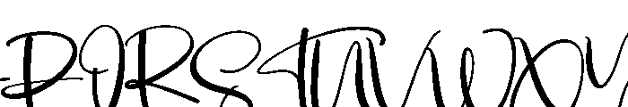 Already Font UPPERCASE