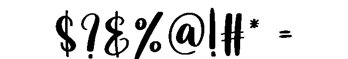 Alright Font OTHER CHARS