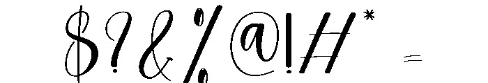 Alright1 Font OTHER CHARS