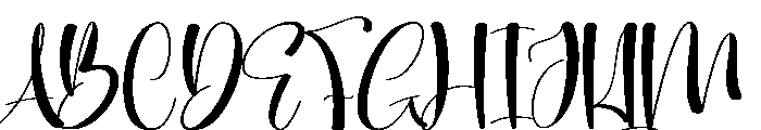 Alright1 Font UPPERCASE
