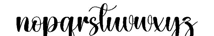 Alright1 Font LOWERCASE