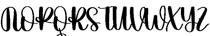 Alright Font UPPERCASE