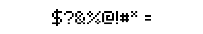 Alterebro Pixel Font Regular Font OTHER CHARS