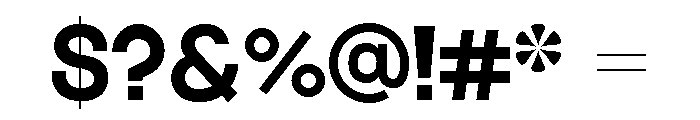 Alterner Font OTHER CHARS