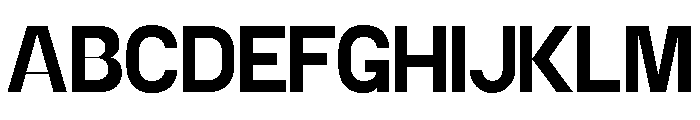 Alterner Font UPPERCASE
