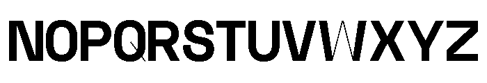 Alterner Font LOWERCASE