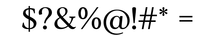 Althera Font OTHER CHARS
