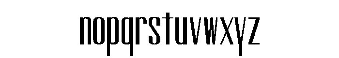 Altitude Font LOWERCASE