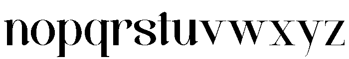 Altmar Demo Font LOWERCASE