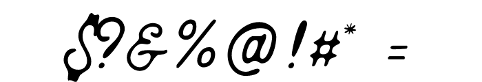 AltobelloDEMO-Regular Font OTHER CHARS