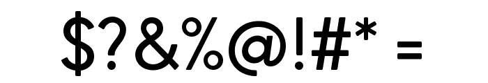 Altona Sans Regular Font OTHER CHARS