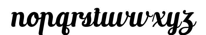 Altoysjustpersonalonly-Italic Font LOWERCASE