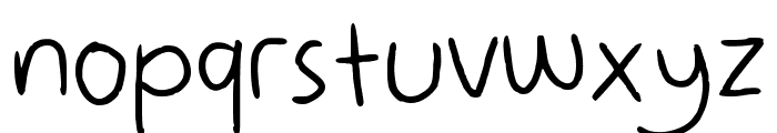 Aludra Regular Font LOWERCASE