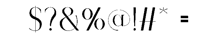 Alunas Font OTHER CHARS