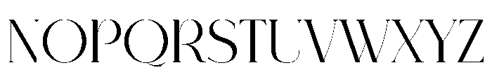 Alunas Font UPPERCASE