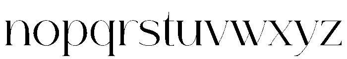 Alunas Font LOWERCASE