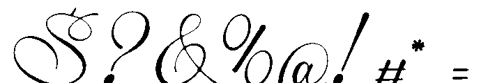 Alventary Font OTHER CHARS