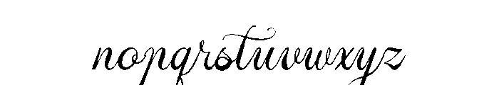 Alventary Font LOWERCASE