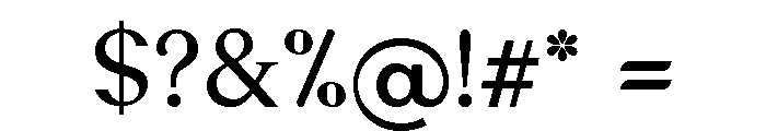 Alviona Font OTHER CHARS