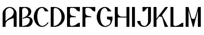 Alviona Font UPPERCASE