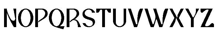Alviona Font UPPERCASE
