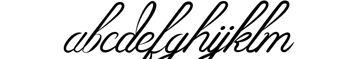 Alviyani-demo Regular Font LOWERCASE