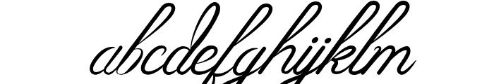 Alviyanidemo-Regular Font LOWERCASE