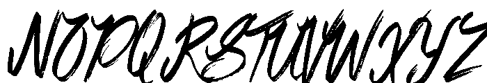 Always Maybe Font UPPERCASE