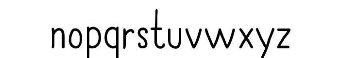 AlwaysTogether Font LOWERCASE
