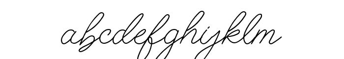 aladina script Font LOWERCASE