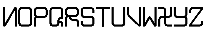 alghorie neue Font UPPERCASE
