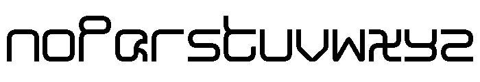 alghorie neue Font LOWERCASE