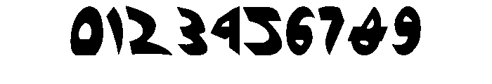 alghorie syawal Font OTHER CHARS