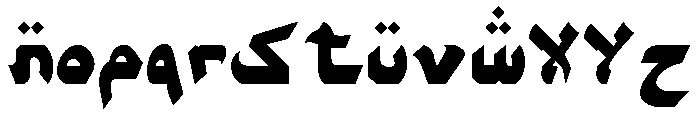 alghorie syawal Font UPPERCASE
