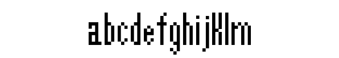 alittlebit Font LOWERCASE