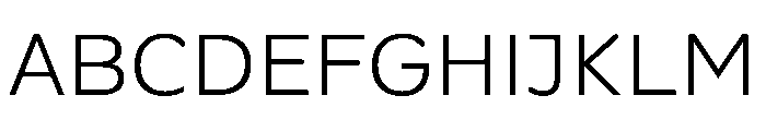 Alan Sans 300 Font UPPERCASE