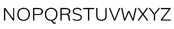 Alan Sans 300 Font UPPERCASE