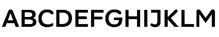 Alan Sans 500 Font UPPERCASE