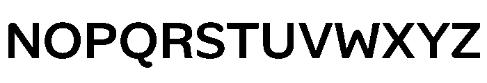 Alan Sans 500 Font UPPERCASE