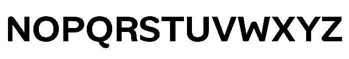 Alan Sans 600 Font UPPERCASE