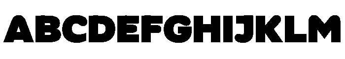 Alan Sans 900 Font UPPERCASE