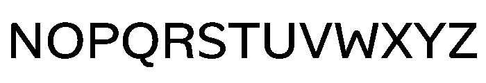 Alan Sans Regular Font UPPERCASE