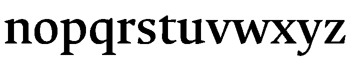 Alyamama 600 Font LOWERCASE